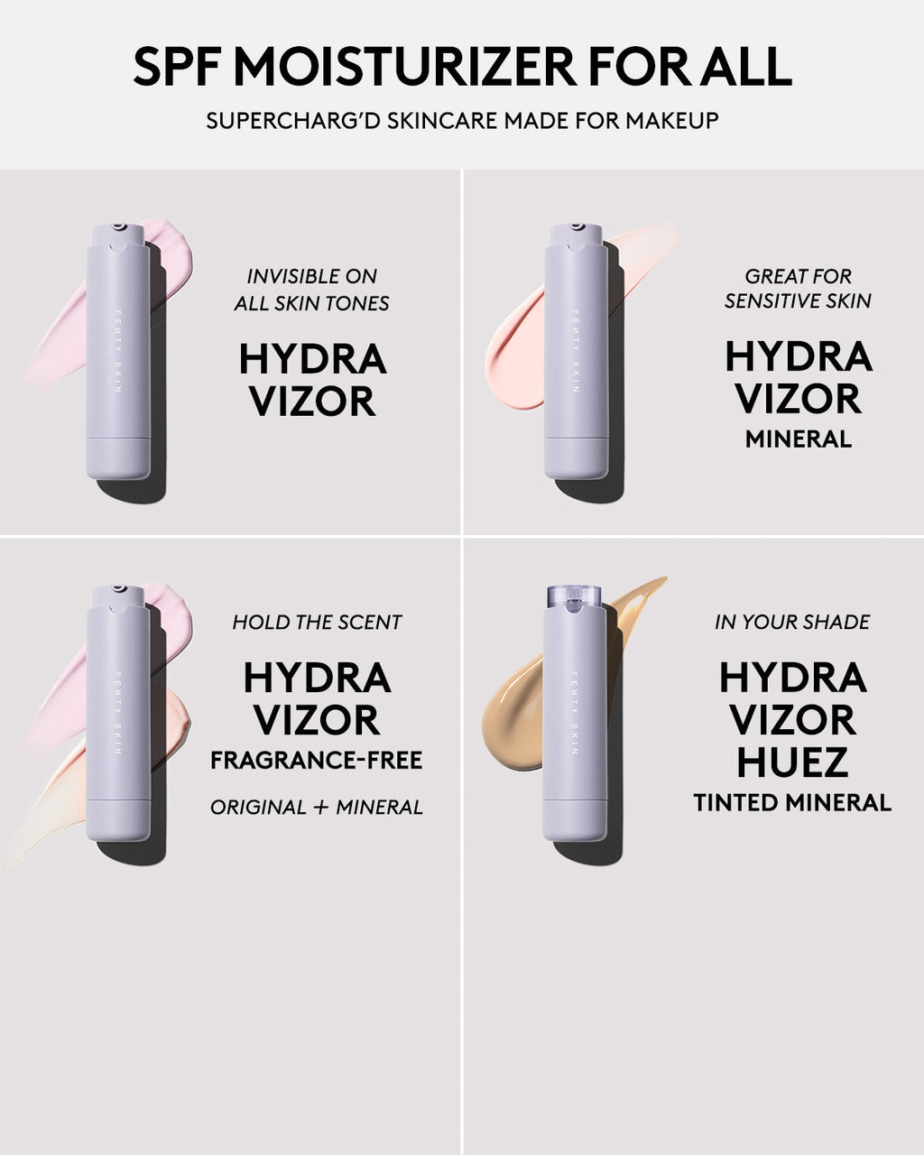 Hydra Vizor Huez SPF 30 Refillable Tinted Moisturizer Set